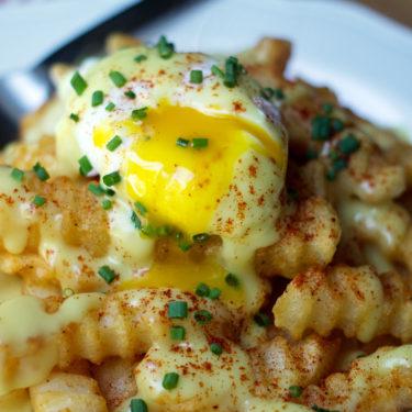 Eggs Benedict Fries