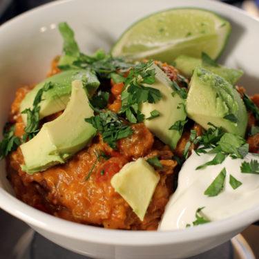 Slow Cooker Enchilada Quinoa